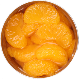 Mandarin Orange, Apricot, Yellow Peach, Diced Apple